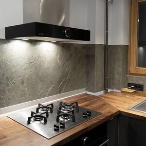 Flexibler Schiefer SKIN Ultra-Flex 2mm - Jeera Grün, 210 x 105 cm | Stein für Wände, Möbel, Fassaden und Nassbereiche