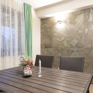 Flexibler Schiefer SKIN Ultra-Flex 2mm - Tan, 185 x 61 cm | Stein für Wände, Möbel, Fassaden und Nassbereiche