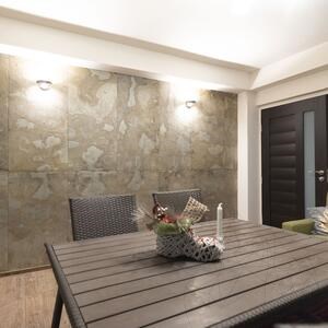 Flexibler Schiefer SKIN MicroStone 1mm - Tan, 122x61cm | Ultra-flexibler Stein für Wände, Möbel, Verkleidungen