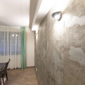 Flexibler Schiefer SKIN MicroStone 1mm - Tan, 122x61cm | Ultra-flexibler Stein für Wände, Möbel, Verkleidungen