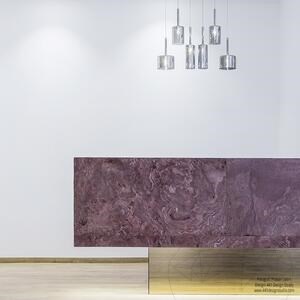 Flexibler Schiefer SKIN Ultra-Flex 2mm - Terra Red, 185 x 61 cm | Stein für Wände, Möbel, Fassaden und Nassbereiche