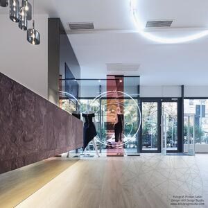 Flexibler Schiefer SKIN Ultra-Flex 2mm - Terra Red, 185 x 61 cm | Stein für Wände, Möbel, Fassaden und Nassbereiche