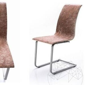 Flexibler Schiefer SKIN MicroStone 1mm - Terra Red, 240 x 90 cm | Ultraflexibler Stein für Wände, Möbel, Verkleidungen