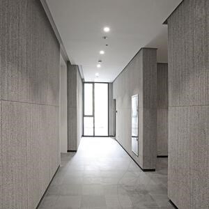 Sanded White Lineal Plus Design Platte 2CM