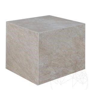 Garden Bench Seduta - Sinterized Stone, 60X60X2XH60