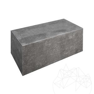 Garden Bench Seduta - Sinterized Stone, 80X40X2XH40