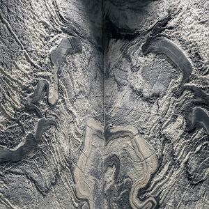 Silver Stream-Laminate Super Rock Design Platte 2CM