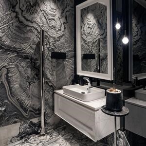 Silver Stream-Laminate Super Rock Design Platte 2CM