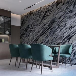 Silver Stream Polierte Marmorplatte 2 cm