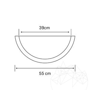 Cismea Kleiner Garten, Traditionell, Freistehend - Polygonale Steinverblendung, Rhodos Schiefer, 80 x 55 cm, 70 kg