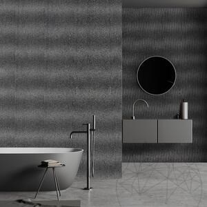 Splendor Black Ikat Design Platte 2CM