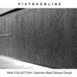 Splendor Black Oblique Design Platte 3CM
