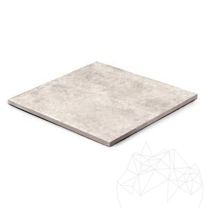 Sinterstein L'ALTRA PIETRA Tegel Antico Bianco, 90 X 90 X 2 cm, R11 - Rutschfest für den Außenbereich