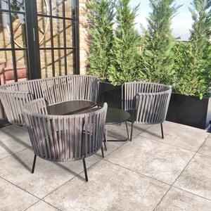 Sinterstein L'ALTRA PIETRA Tegel Antico Bianco, 90 X 90 X 2 cm, R11 - Rutschfest für den Außenbereich