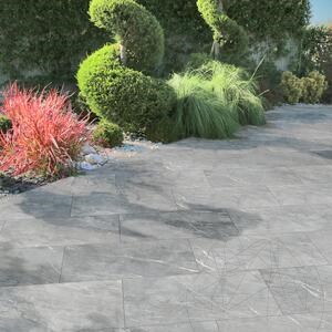 Sinterstein L'ALTRA PIETRA Total Stone Grigio, 60 X 90 X 2 cm, R11 - Rutschfest für den Außenbereich