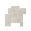 Travertin Striato Beige Matt Römischer Verband 1.2 cm