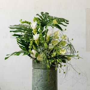 Smaragd Freistehendes Waschbecken Teos Marmor