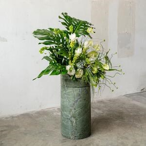 Smaragd Freistehendes Waschbecken Teos Marmor