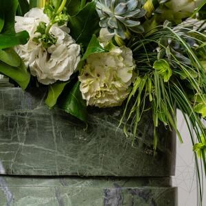 Smaragd Freistehendes Waschbecken Teos Marmor