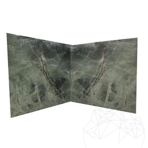 Teo Green Polierte Marmorplatte 2 cm