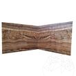 Tiger Onyx polierte Marmorplatte 2 cm