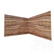 Tiger Onyx polierte Marmorplatte 2 cm