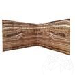 Tiger Onyx polierte Marmorplatte 2 cm