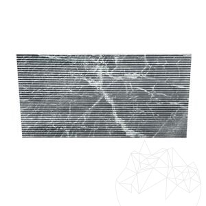 Geflammter Marmor Tinos Edge, 2 cm