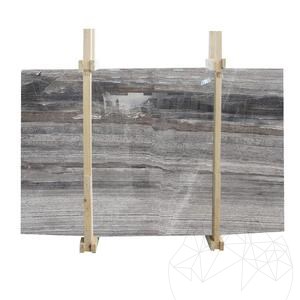 Marmorplatte Titanium Grey Poliert, 2 cm