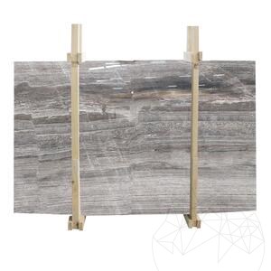 Marmorplatte Titanium Grey Poliert, 2 cm