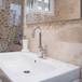 Classic Cross Cut PREMIUM Honed Travertine Plank Set 1.2 cm