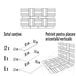 Classic Cross Cut PREMIUM Honed Travertine Plank Set 1.2 cm