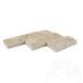 Klassischer gespaltener Travertin 7,5 cm x FL x 2,2 cm