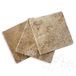Latte Tumbled PREMIUM Travertin 10 x 10 x 1,2 cm