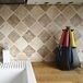 Latte Tumbled PREMIUM Travertin 10 x 10 x 1,2 cm