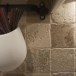 Latte Tumbled PREMIUM Travertin 10 x 10 x 1,2 cm