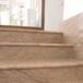 Latte Brushed & Bullnosed PREMIUM Travertin 61 x 30,5 x 3 cm - Treppe / Schwimmbadabdeckung