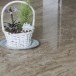Latte PREMIUM Kreuzschliff Polierter Travertin 122 x 61 x 1,2 cm