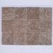 Noce Kreuzschliff Getrommelter Travertin 10 x 10 x 1 cm