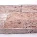 Roter Opium Travertin Splitface 5 cm x FL x 2cm Sonderanfertigung