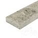 Silberner Splitface Travertin 7,5 cm x FL x 2 cm