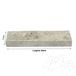 Silberner Splitface Travertin 7,5 cm x FL x 2 cm