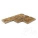 Gelber Splitface Travertin 7,62 cm x FL x 2,1 cm