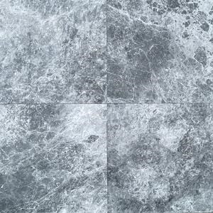 Tundra dunkel polierter Marmor, 60 x 60 x 2 cm