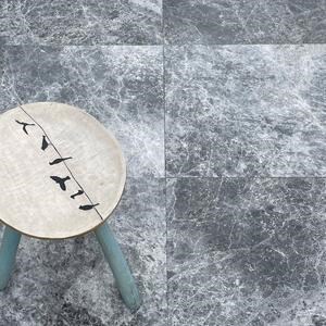 Tundra dunkel polierter Marmor, 60 x 60 x 2 cm