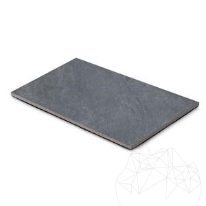 Sinterstein L'ALTRA PIETRA Vesuvio Scuro, 60 X 90 X 2 cm, R11 - Rutschfest für den Außenbereich