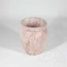 Autograph-Roma Dekorative Rote Opium Travertin Vase 30 x 25 x 25 cm 