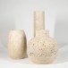 Venetia Classic Riven Travertin Vase 30 x 30 x 30 cm