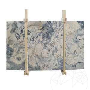 Vegas Blau Polierte Marmorplatte 2 cm