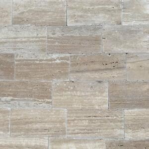 Wave Cut Getrommelter Travertin 15.25 x 30.5 x 3
